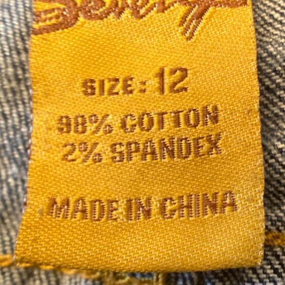 Seven7 Bootcut Jeans in Medium Blue Wash, size 12 - Picture 6 of 16